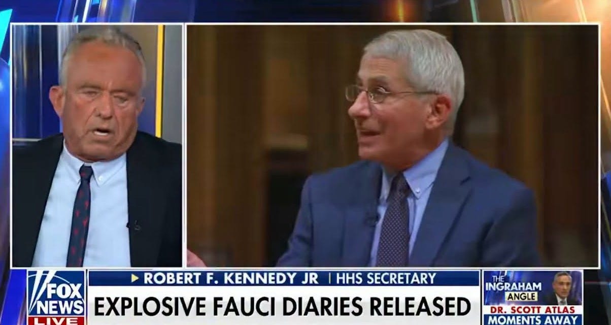 May be an image of text that says 'ه ROBERT F. KENNEDY JR HHS SECRETARY FOX NEWS EXPLOSIVE FAUCI DIARIES RELEASED LIVE Pluy NGRAHAM ANGLE AGE DR. ATLAS MOMENTS AWAY to Rand Paul and Ron Johnson because they already O17/0:57中母为水 R 0:17/0:57 0:17 0:57 다기 황' May be an image of text that says 'ه ROBERT F. KENNEDY JR HHS SECRETARY FOX NEWS EXPLOSIVE FAUCI DIARIES RELEASED LIVE Pluy NGRAHAM ANGLE AGE DR. ATLAS MOMENTS AWAY to Rand Paul and Ron Johnson because they already O17/0:57中母为水 R 0:17/0:57 0:17 0:57 다기 황'
