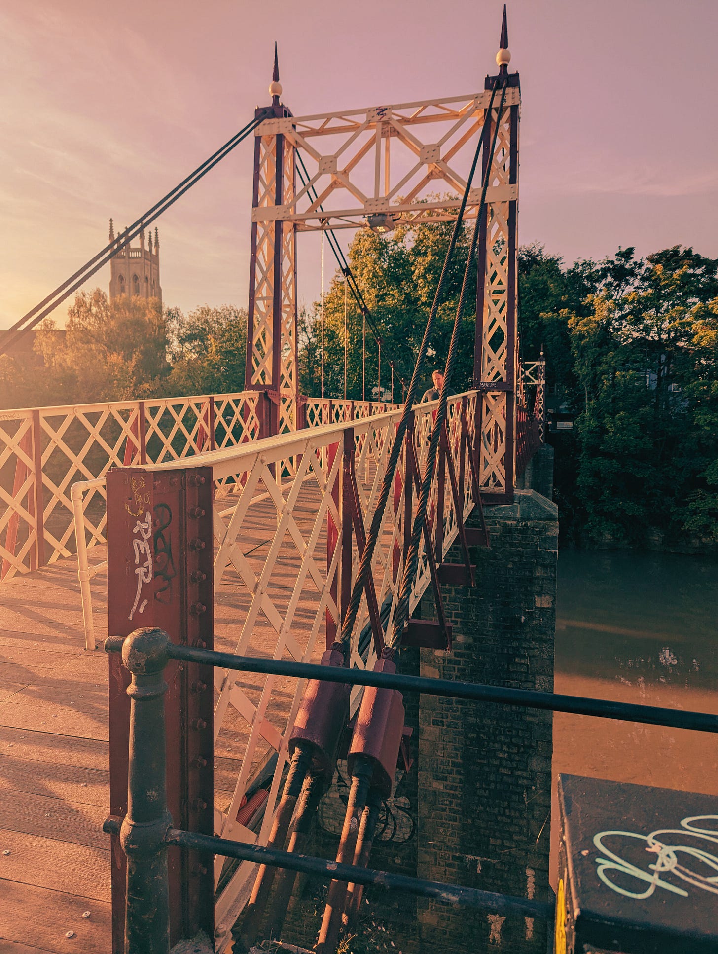 Bridge in Bristol, UK, from Never Lost Letters