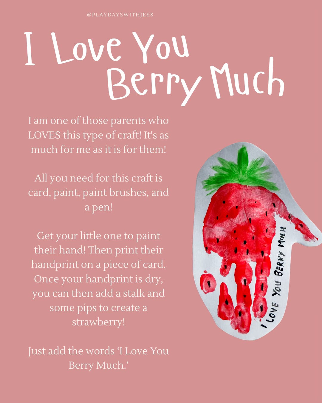 10 Mother's Day Craft Ideas - Play Days With Jess
