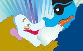 When the Beatles met the Blue Meanies ...