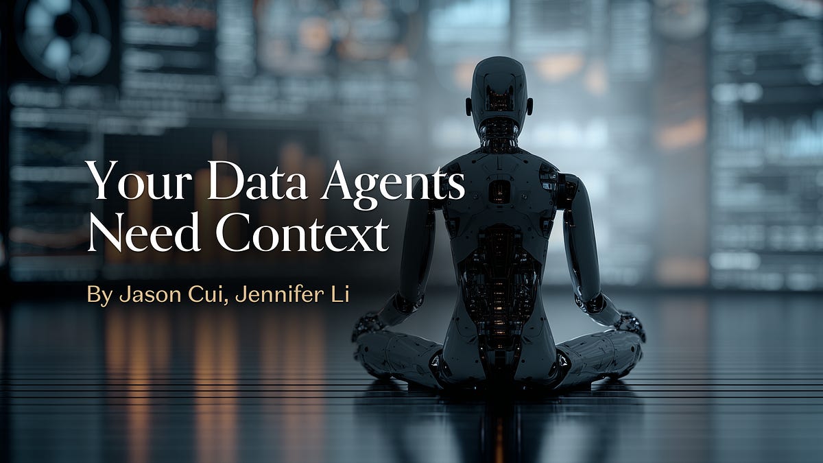 数据智能体为何失败?缺的是上下文