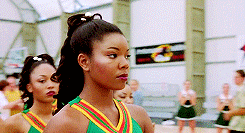 Gabrielle Union giving the side eye in Bring It On. Gabrielle Union giving the side eye in Bring It On.