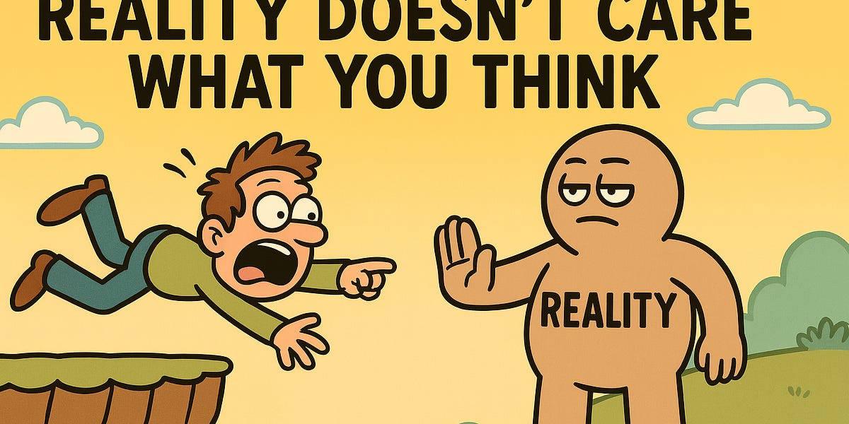 Reality Doesn&rsquo;t Care What You Think