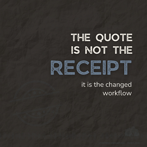 Canva Template | Patient-First Needs Receipts