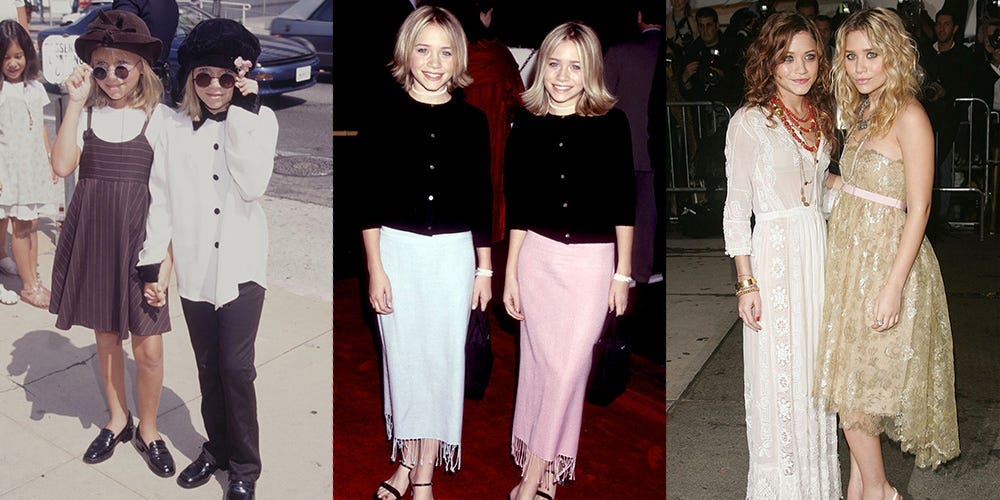 Mary-Kate and Ashley Olsen's Best Fashion Moments - Mary-Kate and Ashley  Olsen's Fashion Evolution