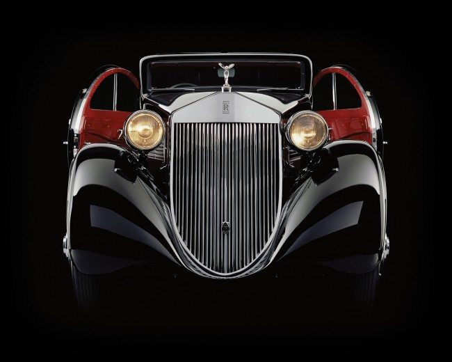 Rolls-Royce Phantom 1 Jonckheere Coupe Round Doors Open