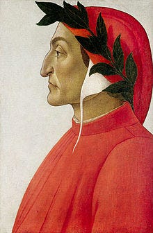 Dante Alighieri by Sandro Botticelli, 1495