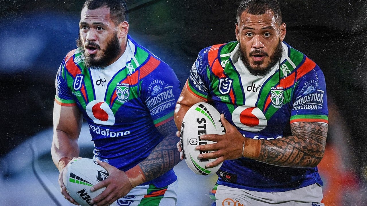 Leeson Ah Mau ruled out for four months with pectoral injury | Warriors Leeson Ah Mau ruled out for four months with pectoral injury | Warriors