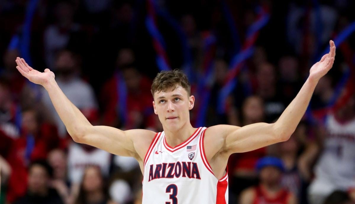 Arizona's Pelle Larsson reportedly receives G League Elite Camp invite