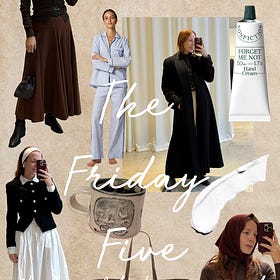 the friday five (!!) ft. Chanel Katarina Jezek