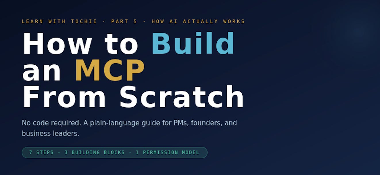 How to build an MCP from scratch. - Learn with Tochii
