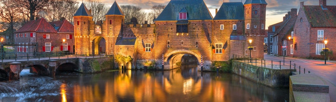 De oude stad Amersfoort De oude stad Amersfoort