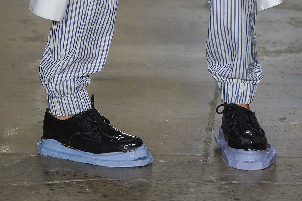 Pyer Moss Spring 2017 Runway Shoes Pyer Moss Spring 2017 Runway Shoes