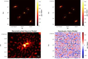 A rare cosmic configuration: An Einstein Cross with five points of light, instead of the usual four, has been discovered.