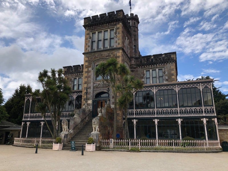 the front of Larnach Castle