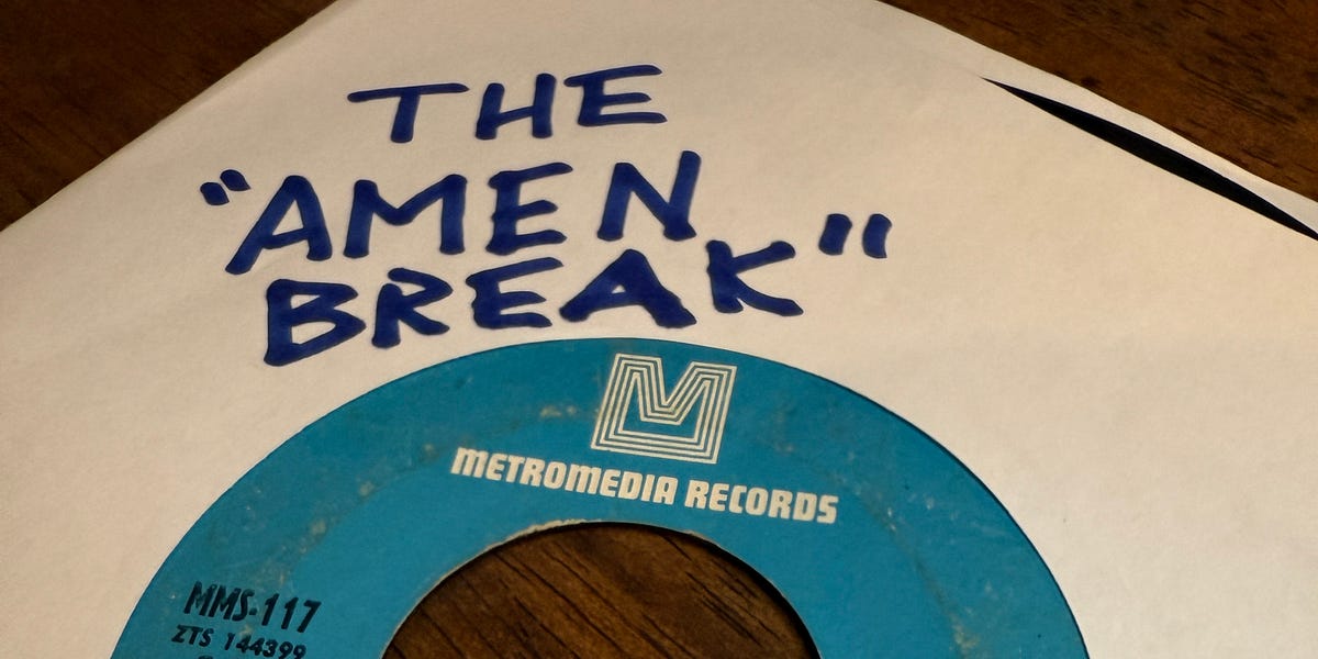 The Amen Break RARE Funk (45) THE WINSTONS 