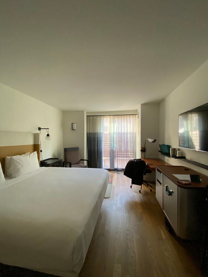 Hotel Indigo Lower East Side - room picture and terrance