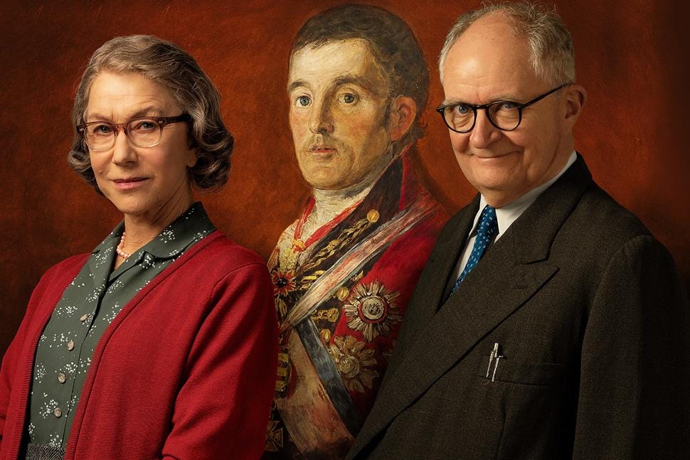 The Duke' Review: Helen Mirren, Jim Broadbent Lead British Heist Film |  IndieWire