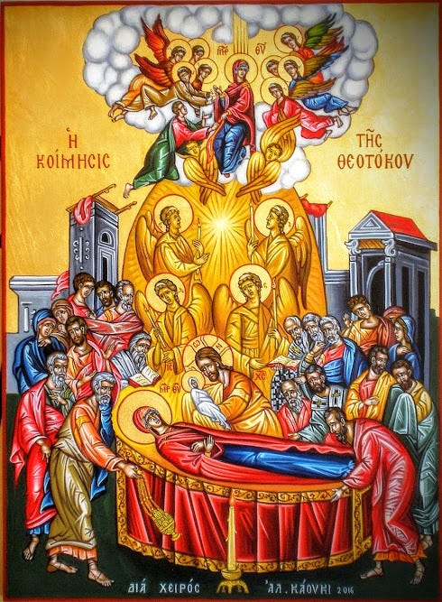 Feast of the Dormition of the Most Holy Theotokos - St. Herman of Alaska  Orthodox Church