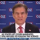 Dr. Oz Pretty Sure No One Covers Their Body With Cloth Material For Eight Hours Or More