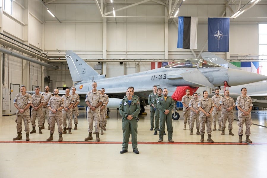 The Alliance’s enduring Air Policing mission in the Baltic region continues as outgoing air force detachments hand over the responsibility to incoming Allies at Šiauliai, Lithuania, and Ämari, Estonia.