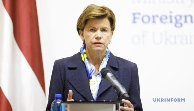 Україна вже отримала від деяких країн зброю без обмежень бити по Росії - глава МЗС Латвії