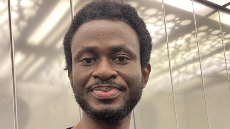 Dr Kunle Ibisola moved from Ibadan to Scotland - and his wife and children are set to join him soon