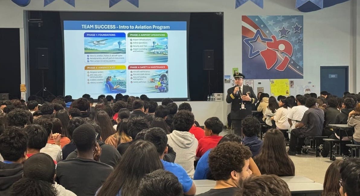 Team Success Launches Aviation Program for Bradenton Students