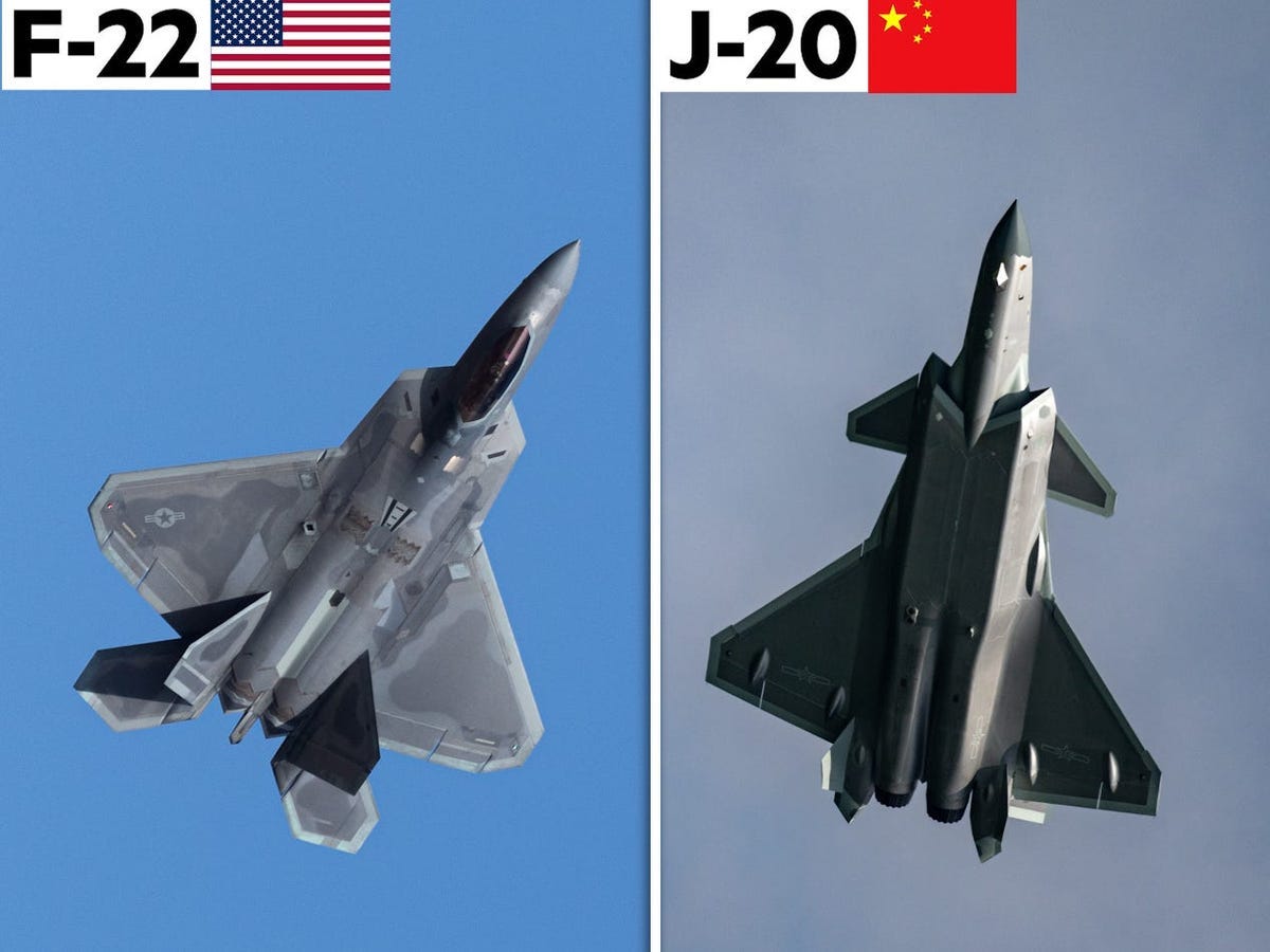How China's J-20 Stacks up to USA's F-22 Fighter Jet - Business Insider