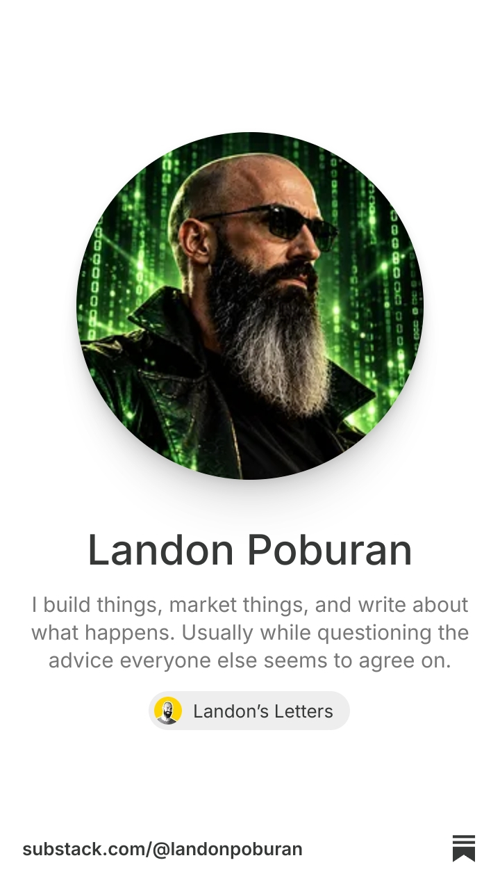 Landon Poburan | Substack