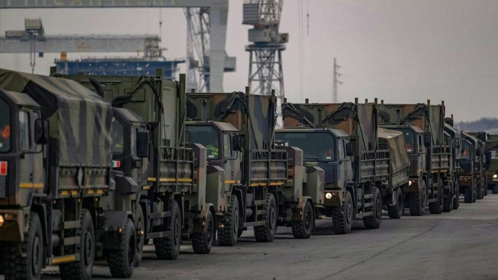 NATO forces mobilised in Central Europe as pact tests rapid deployment