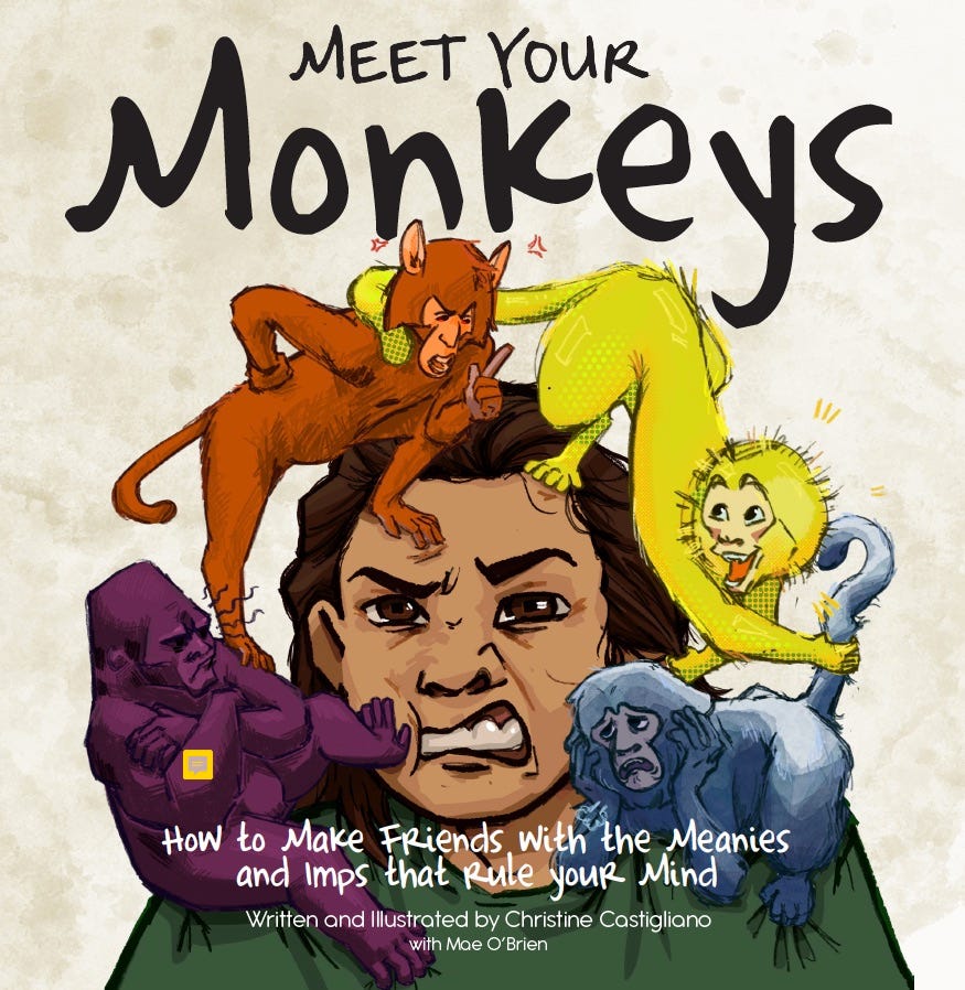 Book cover: Meet your Monkeys Book cover: Meet your Monkeys