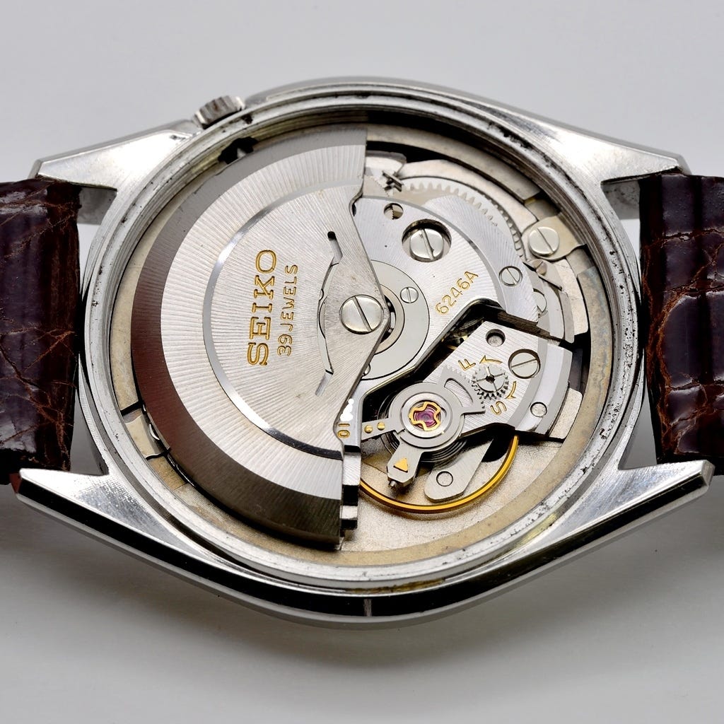 62グランド 初期型 グランドセイコー 獅子メダリオン 39石 自動巻 6246-9000 GRAND SEIKO 62GS first-ever 39j AT JDM