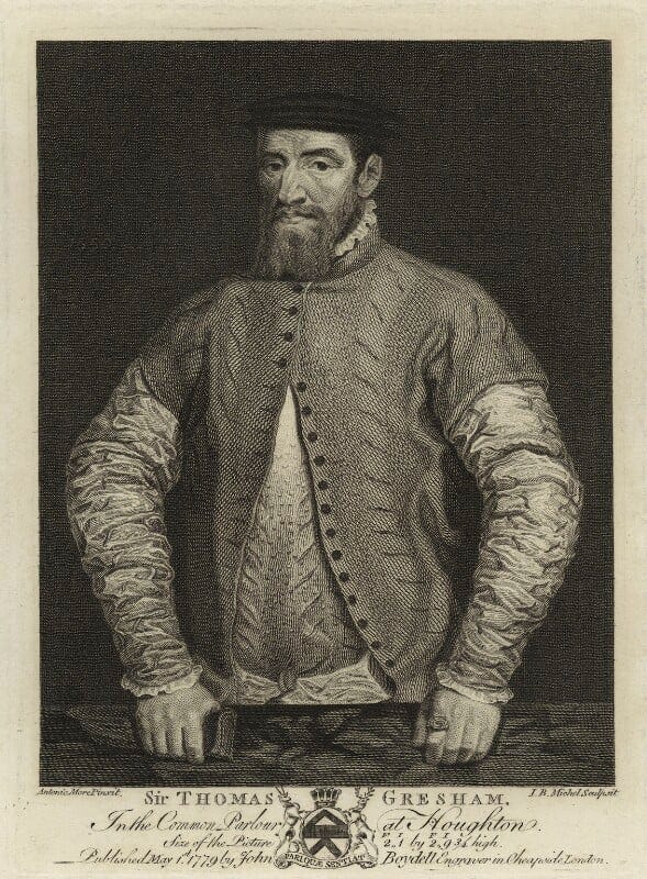 NPG D25438; Sir Thomas Gresham - Portrait - National Portrait Gallery NPG D25438; Sir Thomas Gresham - Portrait - National Portrait Gallery