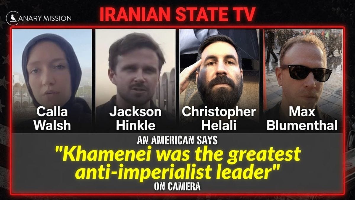 Iran's American Bench: The Four US Nationals Tehran Keeps Putting on Camera Iran's American Bench: The Four US Nationals Tehran Keeps Putting on Camera