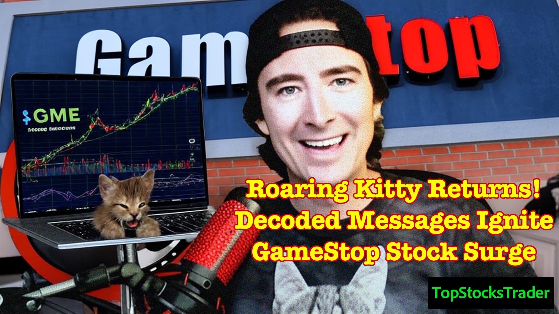 Roaring Kitty Returns! Decoded Messages Ignite GameStop Stock Surge