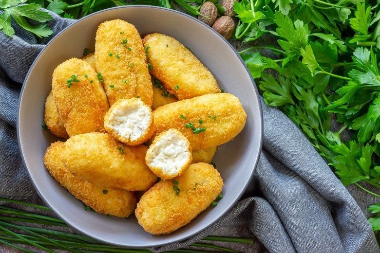 Las croquetas siempre son bien recibidas