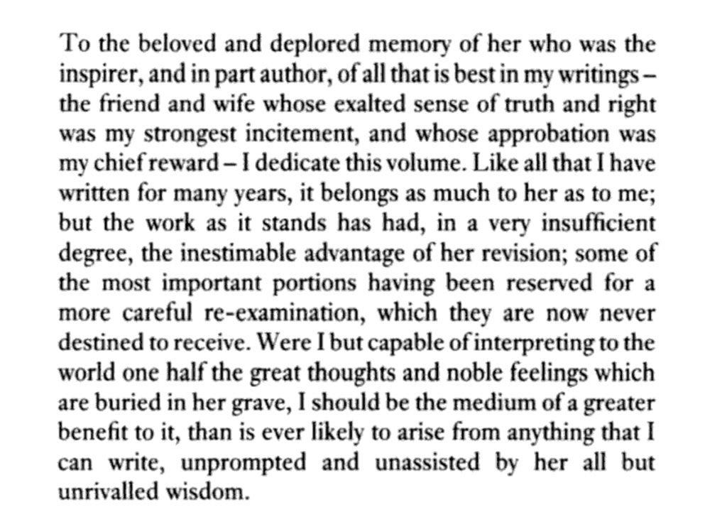 The Conversation - Australia + New Zealand on X: "John Stuart Mill: He  wrote, in the dedication to On Liberty, Harriet was responsible for all the  “great thoughts” he had #ThanksForTyping https://t.co/zJFhWq1RBx" /