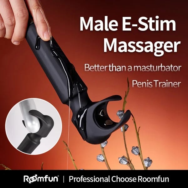 LGBT Toys - Male E-Stim Massager (QS-085A) - Image 3