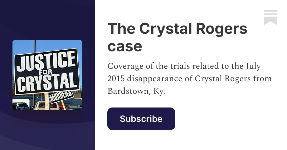 The Crystal Rogers case | Forrest B | Substack
