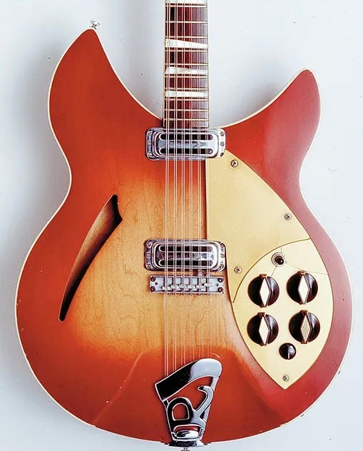 Short Takes: The 1963 “Suzi Arden” Rickenbacker 360/12