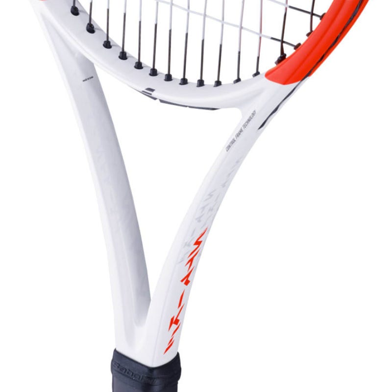 Babolat Pure Strike 16/19 2024 - White/Red – TennisGear