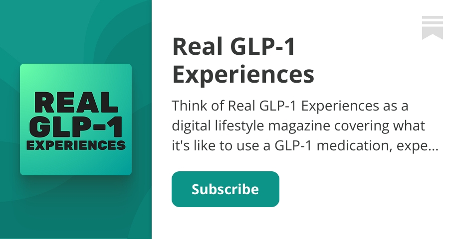 real glp 1 Real GLP-1 Experiences
