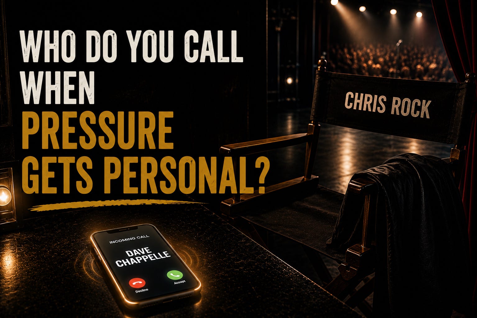Who Do You Call When Pressure Gets Personal?