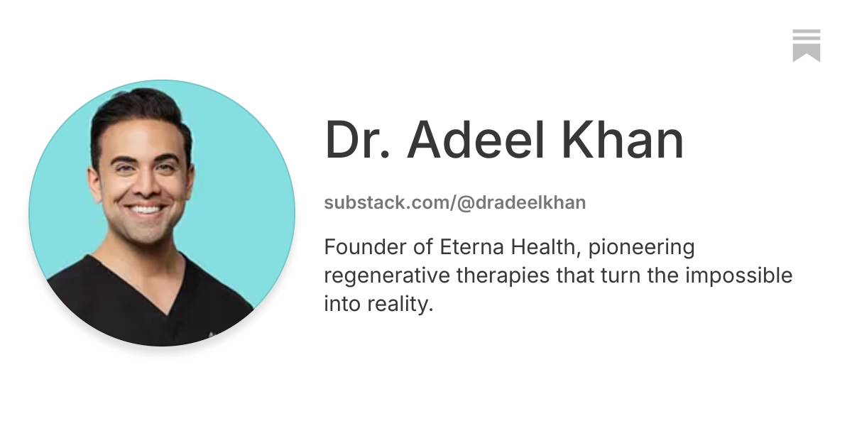Dr. Adeel Khan | Substack