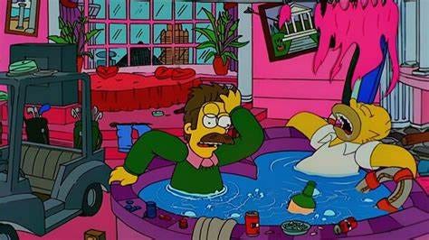 Viva Ned Flanders | season 10 episode 10 | Simpsons World on FXX