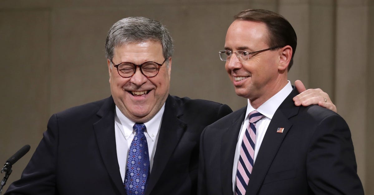 Rosenstein: Critics May Change Mind About Barr | Law & Crime Rosenstein: Critics May Change Mind About Barr | Law & Crime