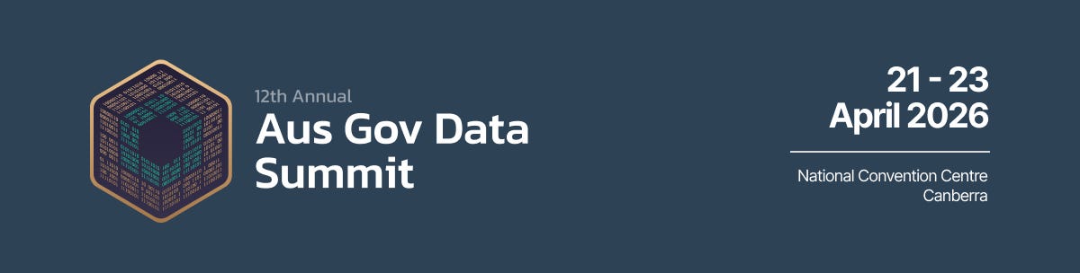 Aus Gov Data Summit Banner