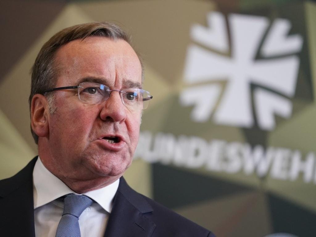 Ucraina: visita a sorpresa ministro difesa tedesco Pistorius - SWI  swissinfo.ch