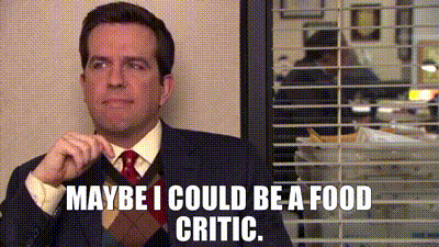 YARN | Maybe I could be a food critic. | The Office (2005) - S05E13 Stress  Relief | Video gifs by quotes | 786dae8e | 紗